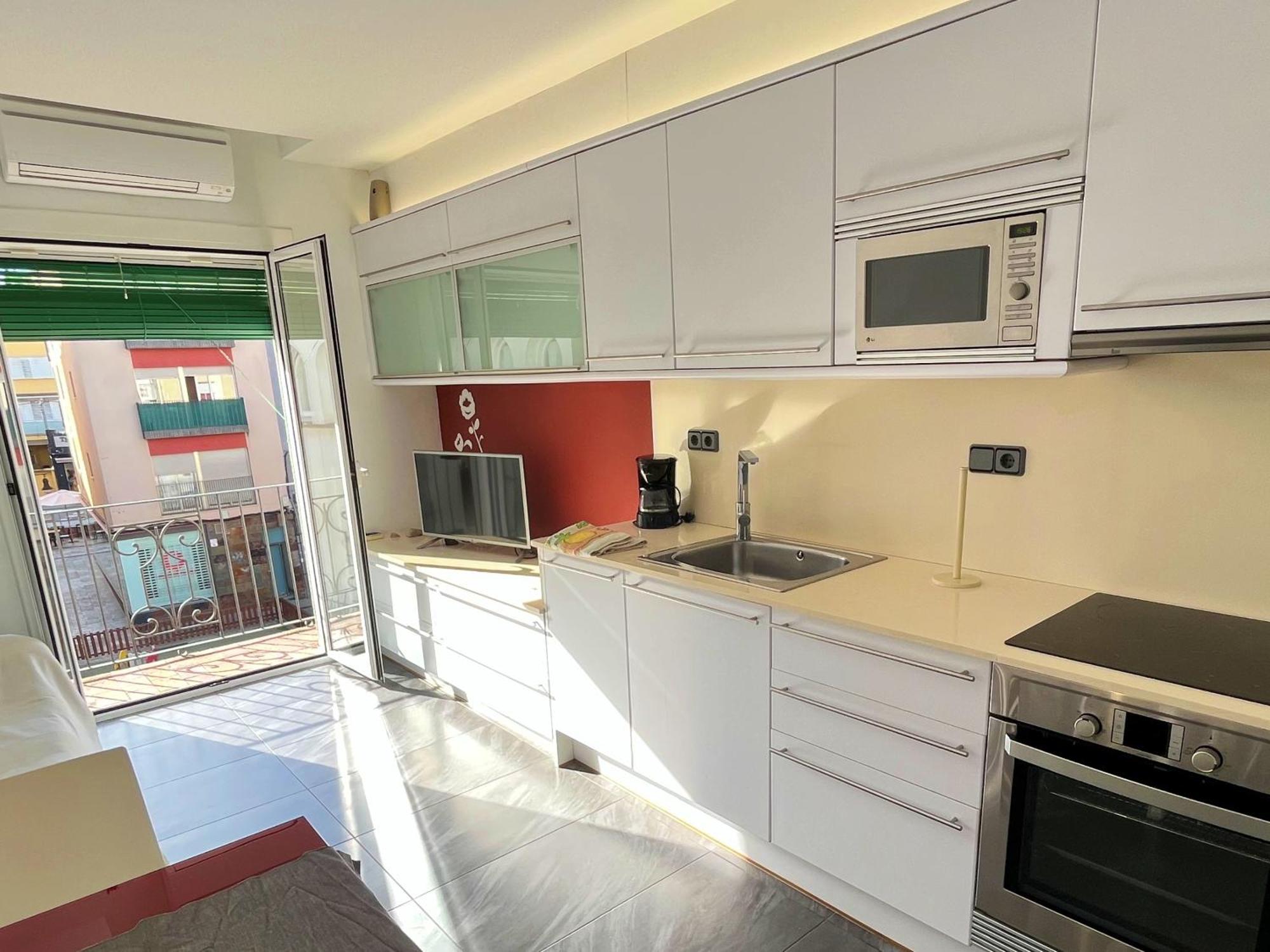 Apartamento Cerca De La Playa Бланес Екстериор снимка